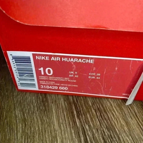 Mens Nike Air Huarache 318429-660 - 10 - Picture 2 of 10